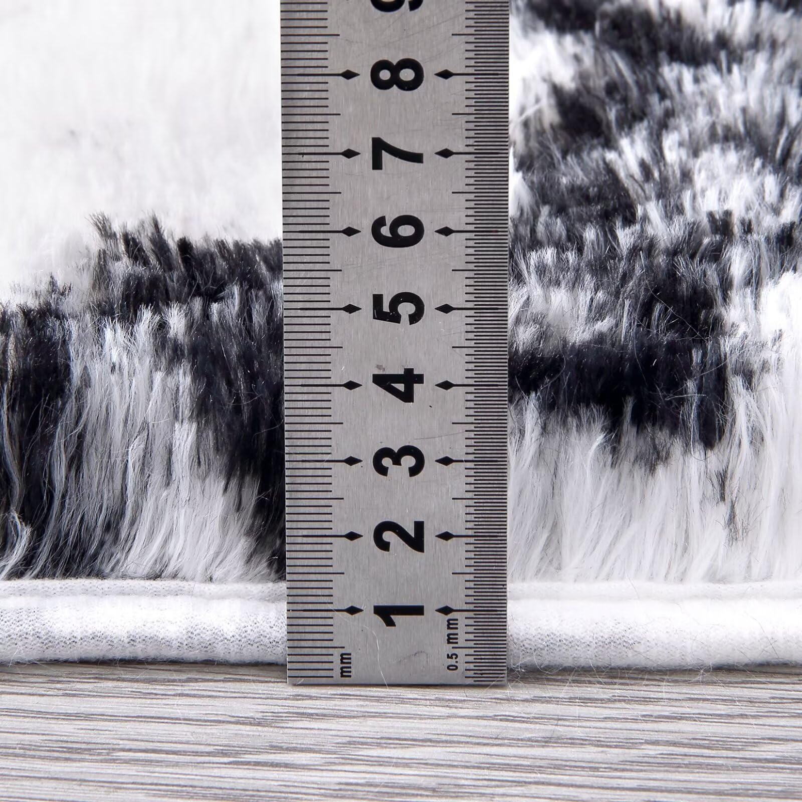 Garvee Shag Area Rug 2x6 Ultra Soft Runner Rug Moroccan Trellis Shaggy Rug Comfy Plush Rug Runner Non-Slip Fuzzy Indoor Carpet for Living Room Bedroom Kid's Room Fluffy Bedside Long Rug - Image 4