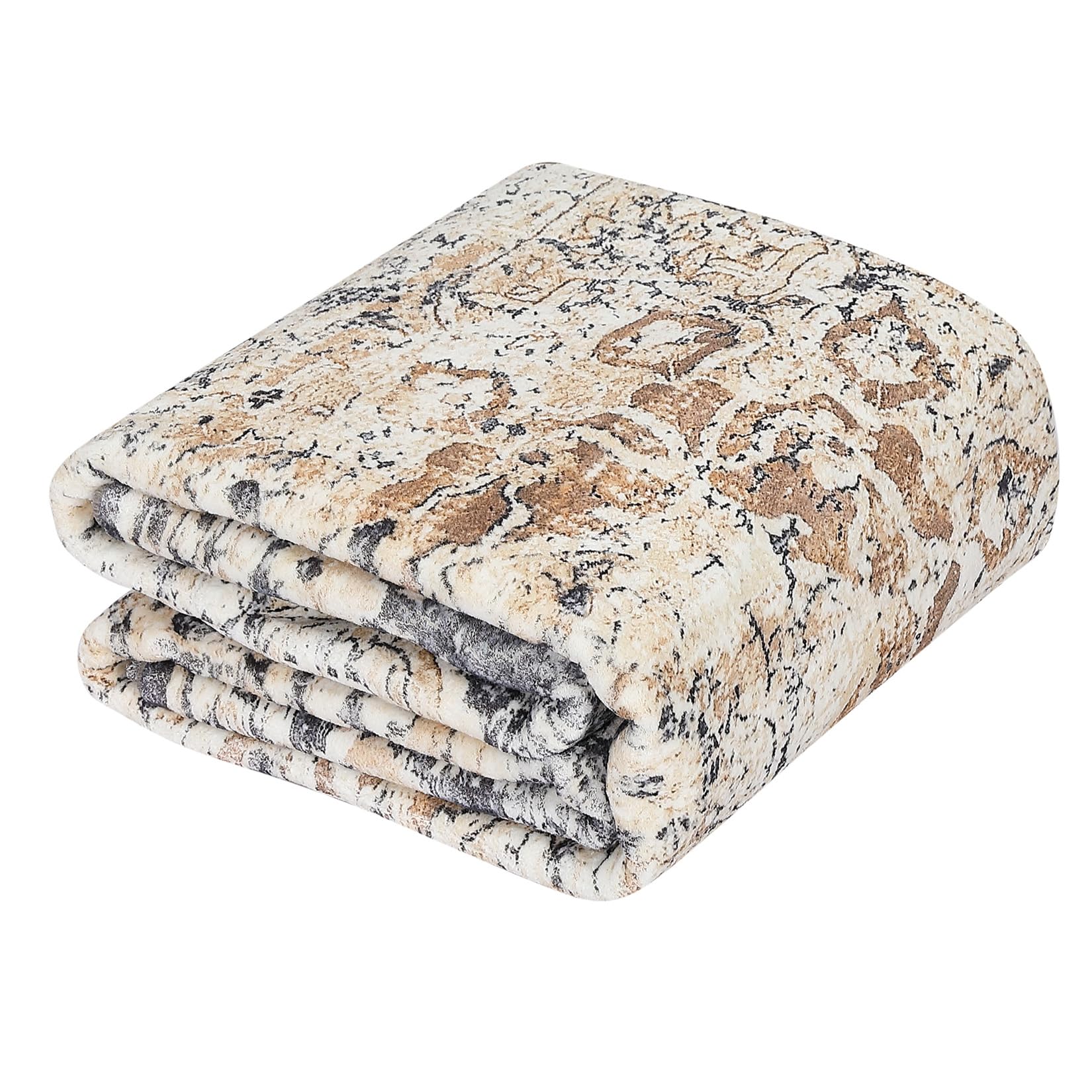 Garvee 2x6 Vintage Washable Area Rug, Oriental Medallion Printed Indoor Rugs, Low Profile Pile Rubber Backing Ideal for Living Room Dining Room Bedroom Office - Image 6