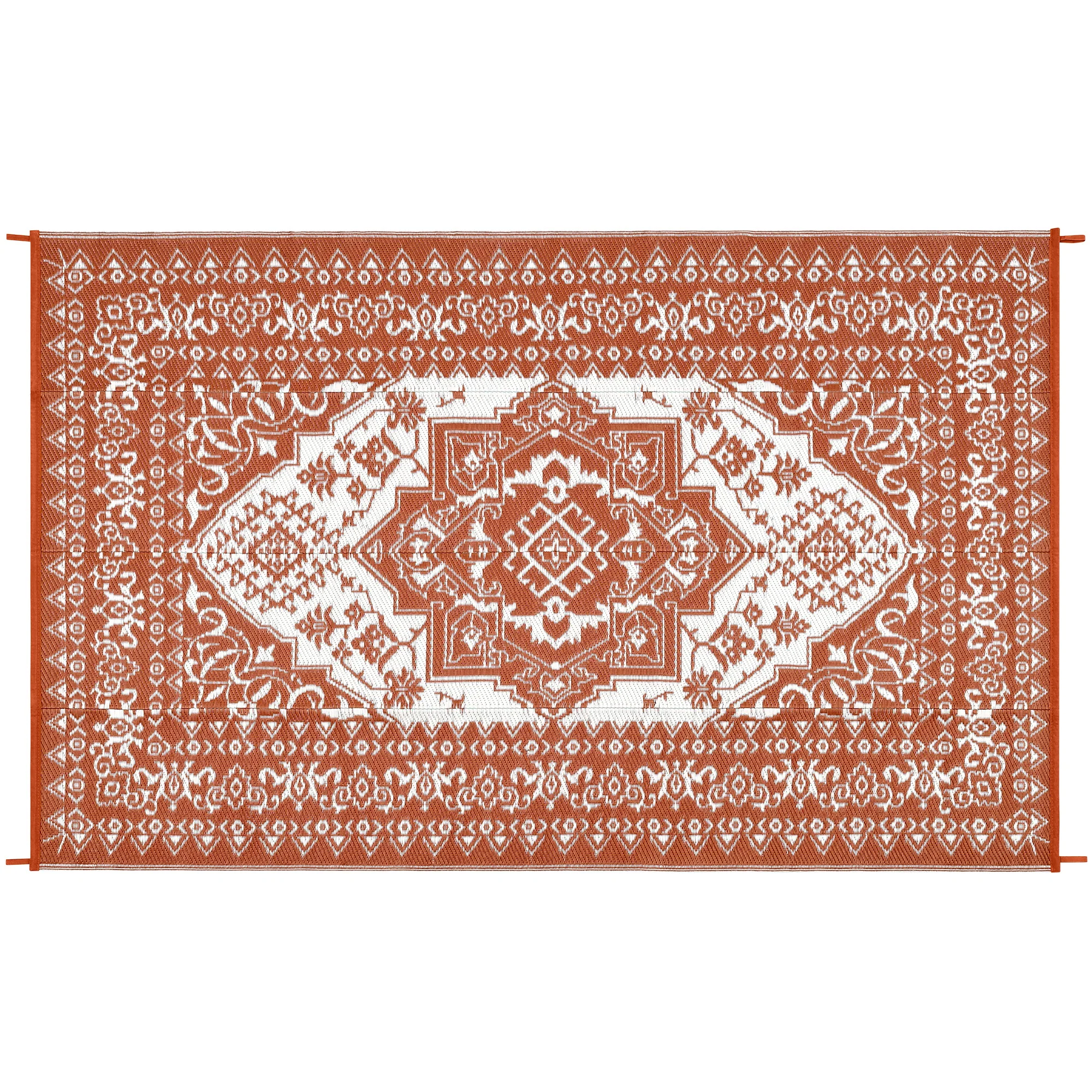 Garvee Outdoor Brick Red 9x12 Plastic Straw Rug, Waterproof Stain Resistant Reversible for Camping, Garden, Backyard, RV, Patio - Image 12