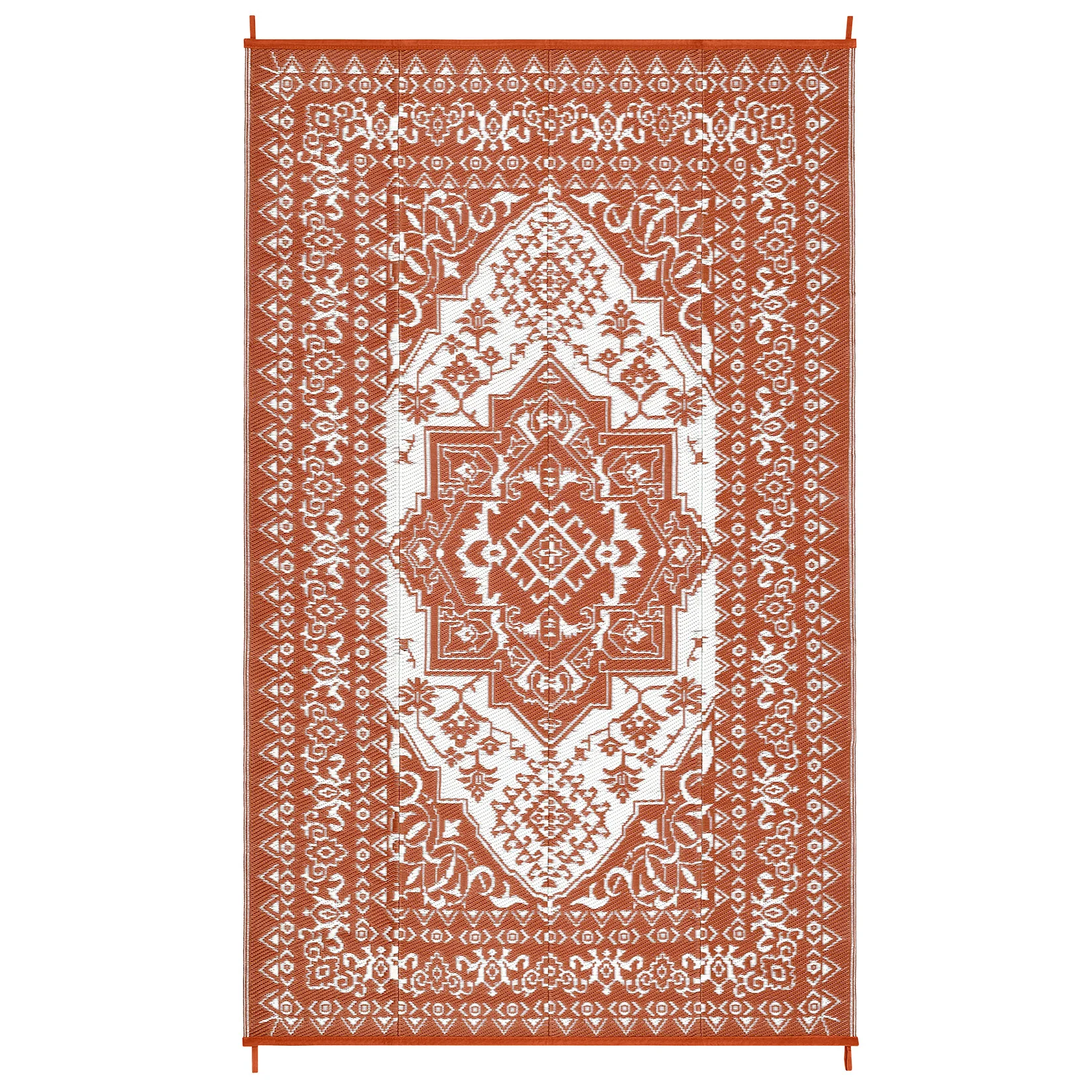 Garvee Outdoor Brick Red 9x12 Plastic Straw Rug, Waterproof Stain Resistant Reversible for Camping, Garden, Backyard, RV, Patio - Image 13