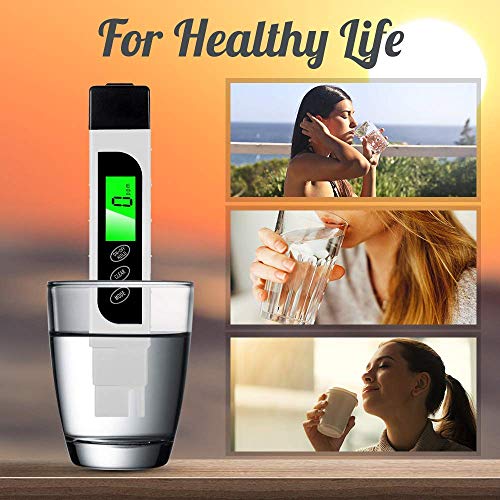 Garvee Water Quality Tester, Garvee TDS Meter, EC Meter & Temperature Meter 3 in 1, 0-9990ppm, Ideal Water Test Meter for Drinking Water, Aquariums, etc. - Image 4